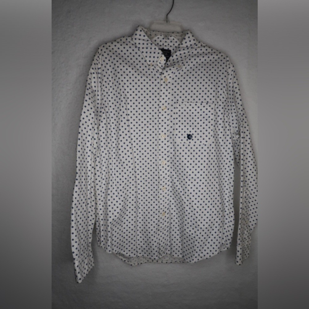 Abercrombie and Fitch‎ Men's Button Down Long Sleeve Shirt Sz XL Formal Office